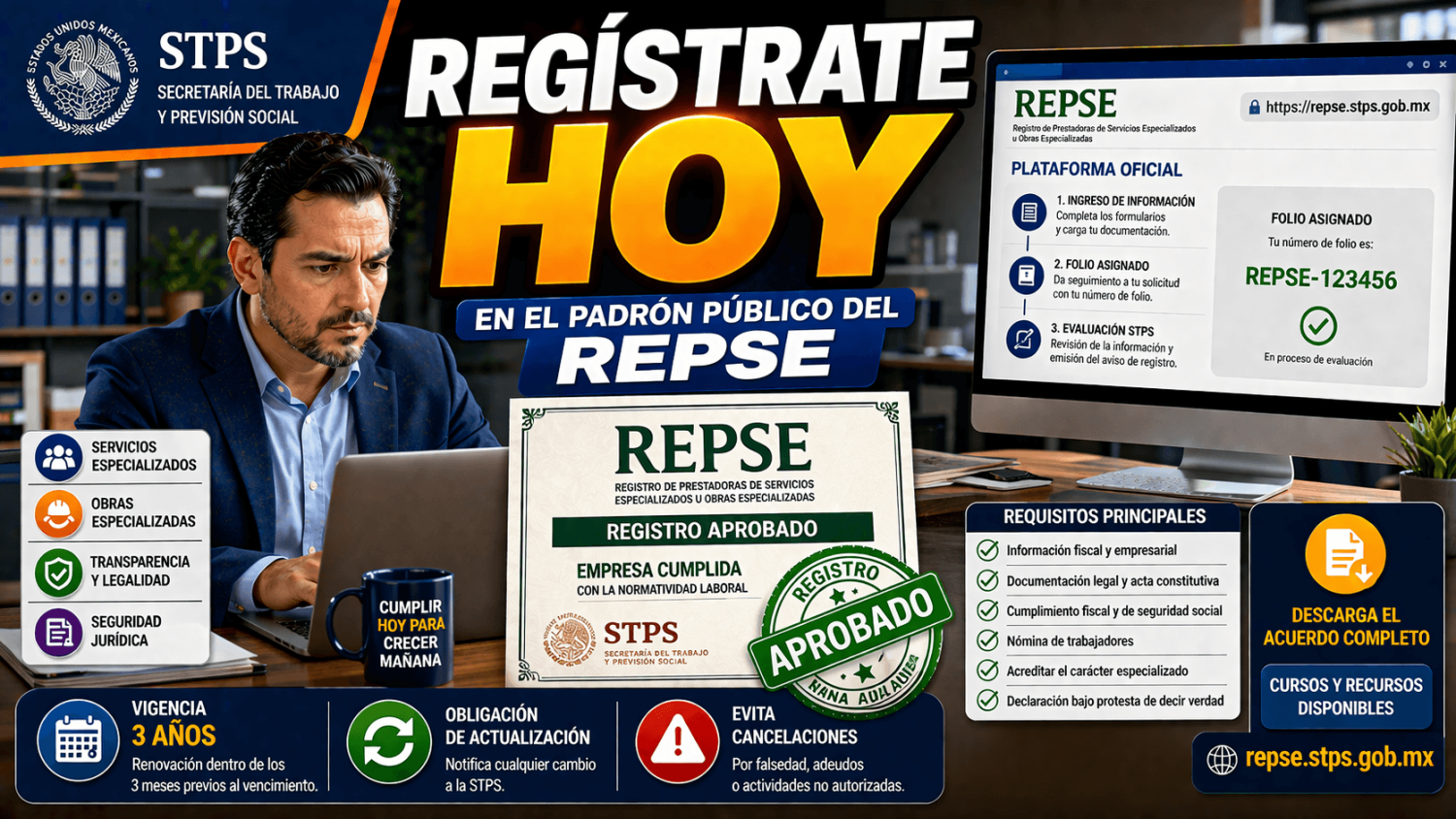 ACUERDO REPSE REGISTRO EN EL PADRON