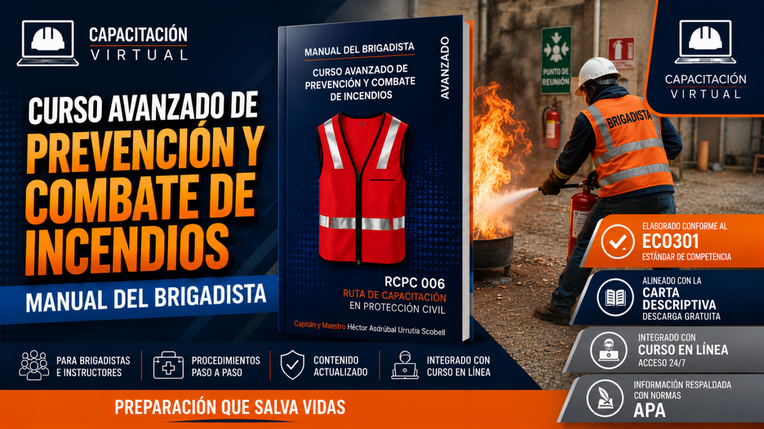 MINIATURA CURSO AVANZADO COMBATE DE INCENDIOS