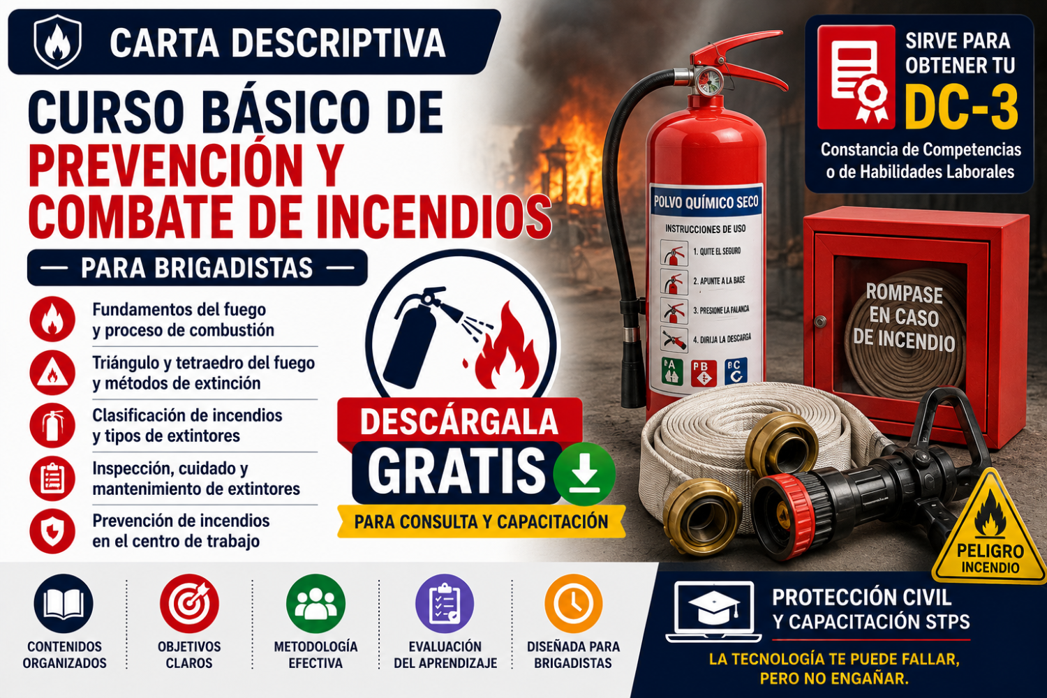 MINIATURA CURSO BÁSICO COMBATE DE INCENDIOS