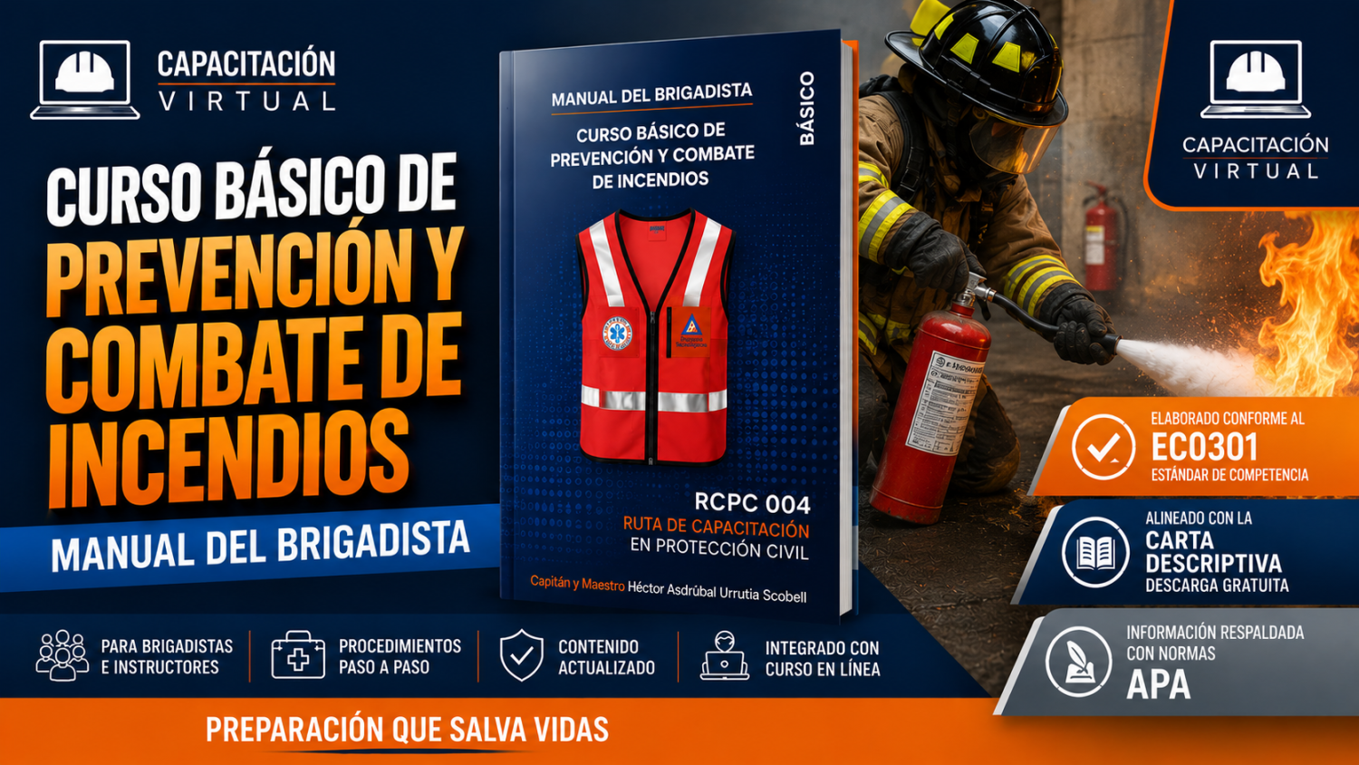 MINIATURA CURSO BÁSICO PREVENCIÓN Y COMBATE DE INCENDIOS