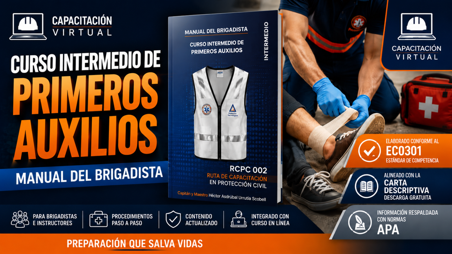 MINIATURA CURSO INTERMEDIO DE PRIMEROS AUXILIOS