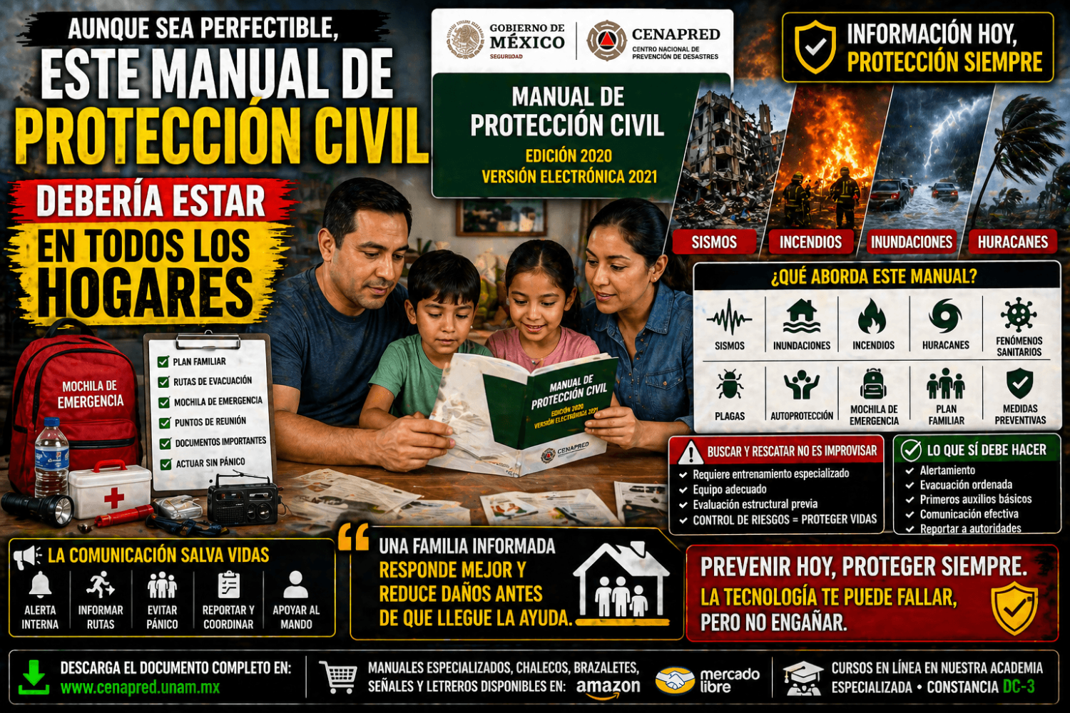 MINIATURA MANUAL DE PROTECCIÓN CIVIL