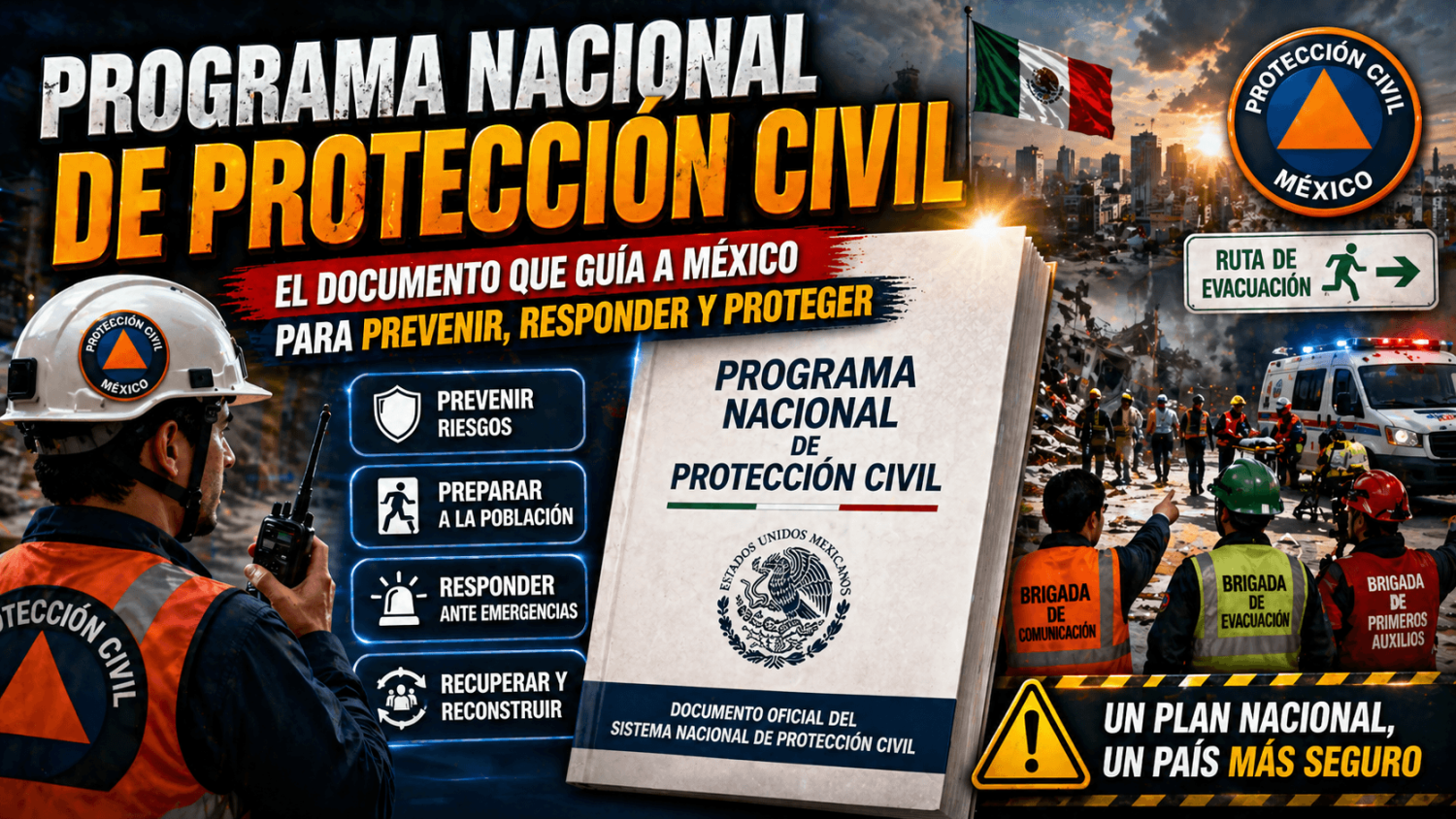 MINIATURA PROGRAMA NACIONAL DE PROTECCION CIVIL