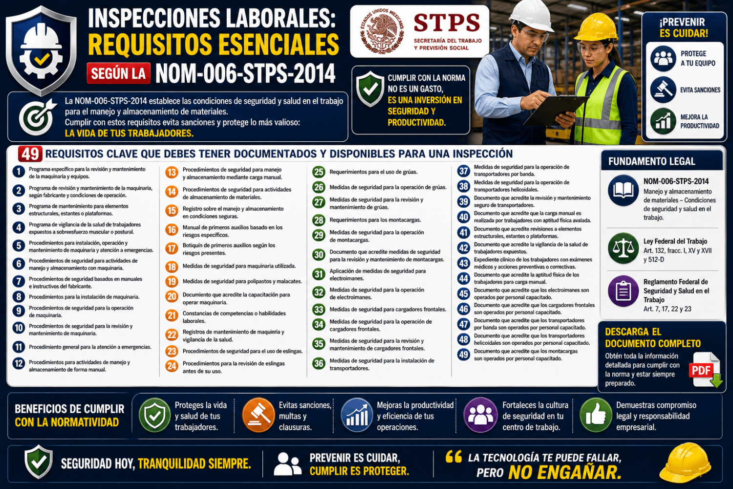 ORDEN DE INSPECCIÓN NOM 006
