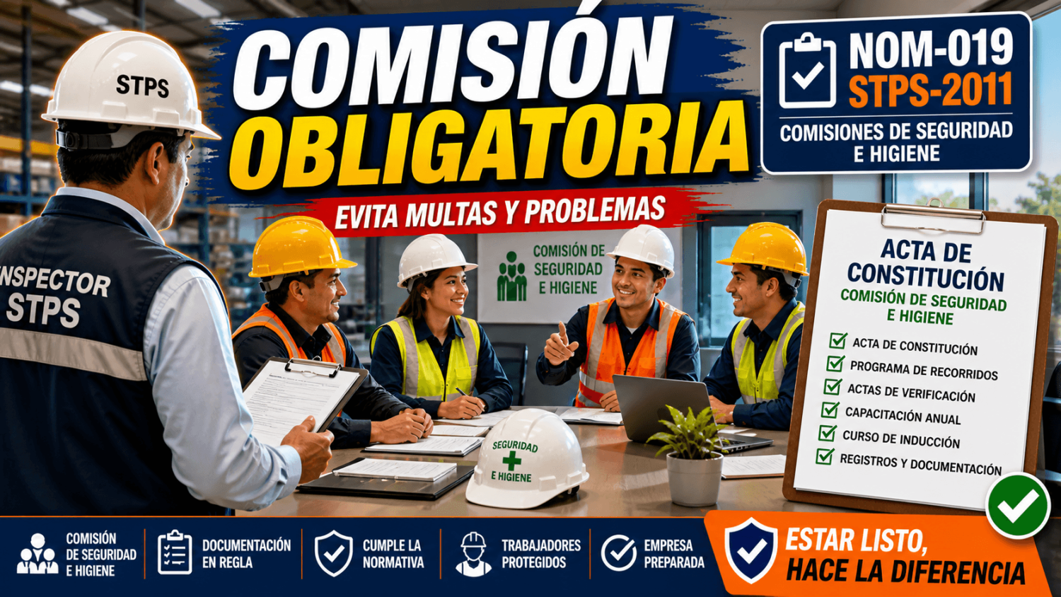 ORDEN DE INSPECCIÓN NOM 019