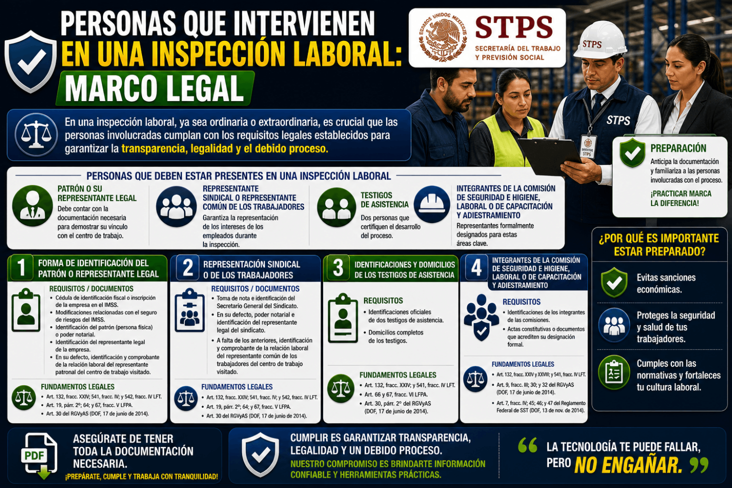 PERSONAS QUE INTERVIENEN ORDEN INSPECCIÓN